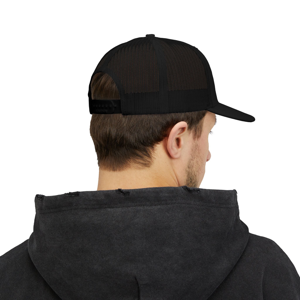 Don't Get Weak Oval Trucker Hat