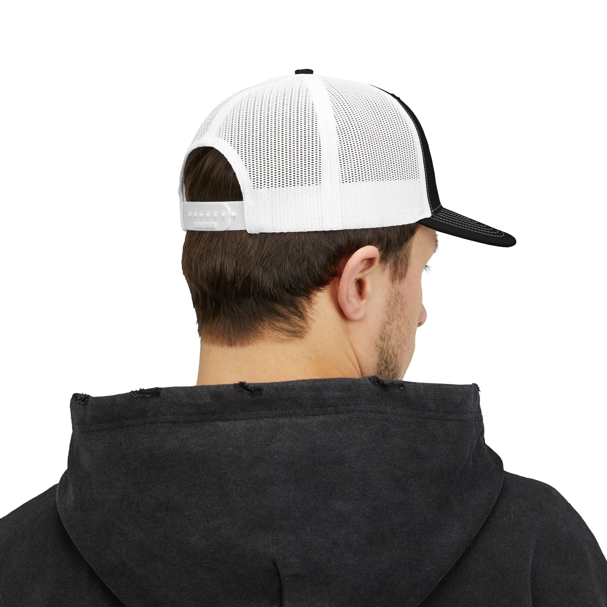 Don't Get Weak Oval Trucker Hat
